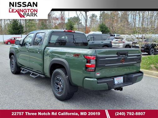 Tactical Green Metallic 2026 Nissan Frontier PRO-4X