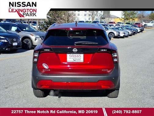 Scarlet Ember Tintcoat 2026 Nissan Kicks SV