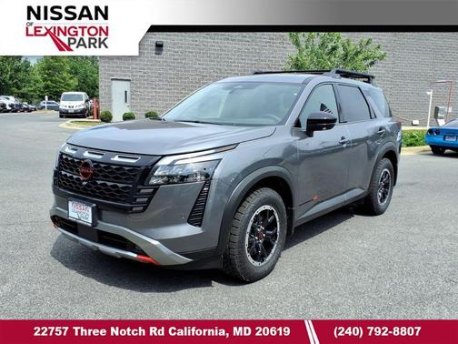 Gun Metallic 2026 Nissan Pathfinder Rock Creek