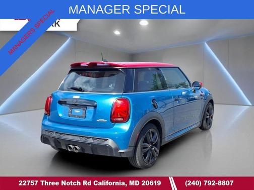 Island Blue Metallic 2024 MINI Hardtop John Cooper Works