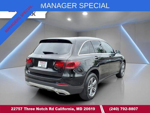 Black 2021 Mercedes-Benz GLC 300 4MATIC