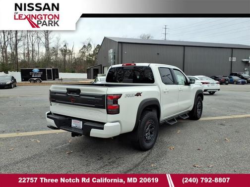 Glacier White 2026 Nissan Frontier PRO-4X