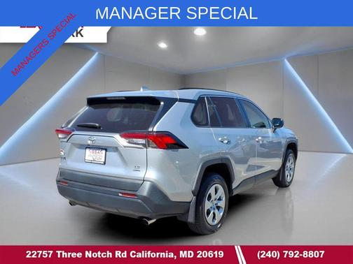Silver Sky Metallic 2021 Toyota RAV4 LE
