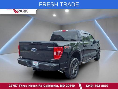 AGATE BLACK METALLIC 2022 Ford F-150 XLT