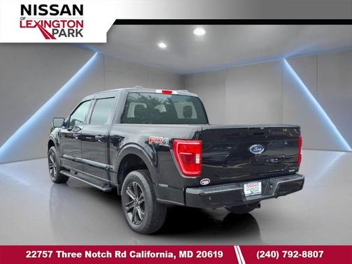 AGATE BLACK METALLIC 2022 Ford F-150 XLT