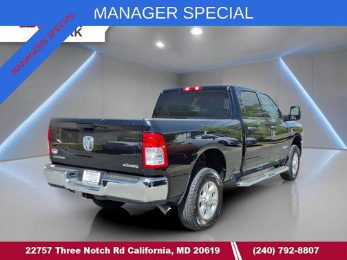 Diamond Black Crystal Pearlcoat 2024 RAM 2500 Big Horn Crew Cab 4x4 6'4' Box