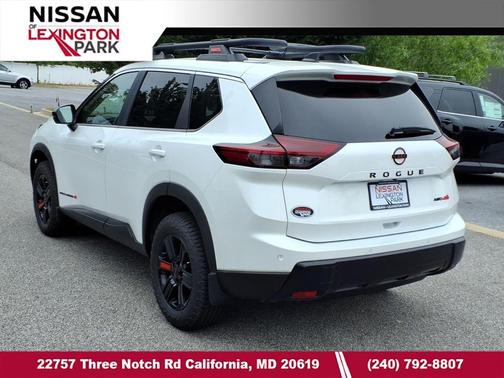 Everest White Pearl Tricoat 2026 Nissan Rogue Rock Creek