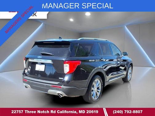 AGATE BLACK METALLIC 2020 Ford Explorer Limited