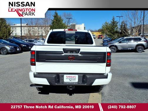 Glacier White 2026 Nissan Frontier PRO-4X