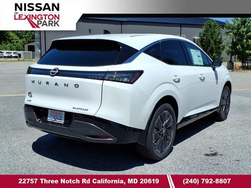Everest White Pearl Tricoat 2026 Nissan Murano Platinum