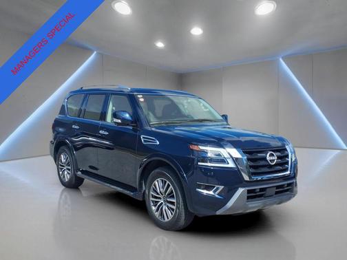 Hermosa Blue Pearl 2024 Nissan Armada SL 4WD