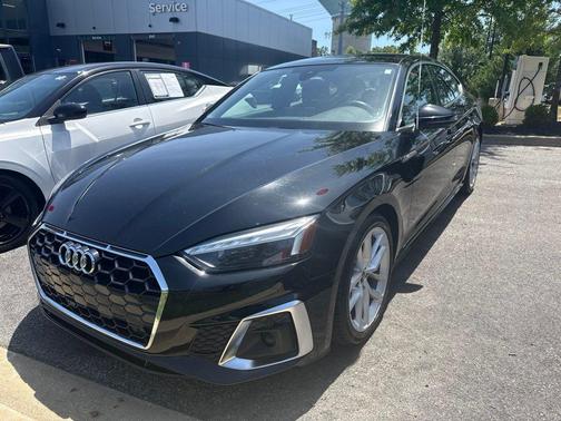 Mythos Black Metallic 2024 Audi A5 Sportback 45 S Line Premium Plus