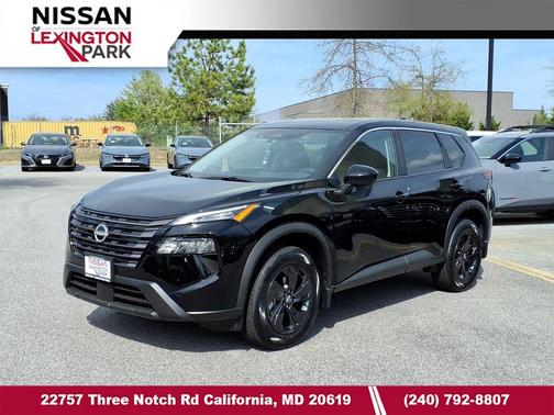 Super Black 2026 Nissan Rogue SV