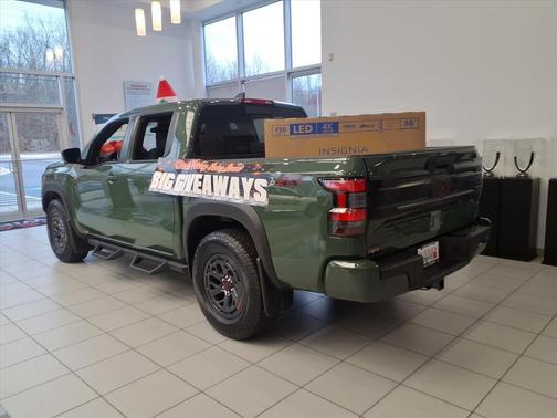 Tactical Green Metallic 2026 Nissan Frontier PRO-4X