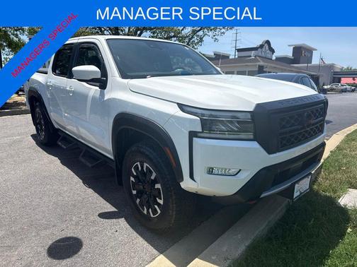 Glacier White 2023 Nissan Frontier PRO-4X