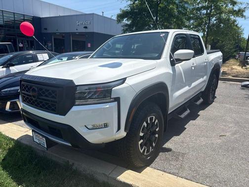 Glacier White 2023 Nissan Frontier PRO-4X