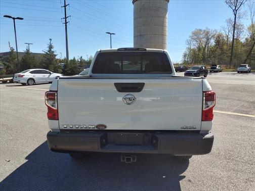 Glacier White 2021 Nissan Titan S