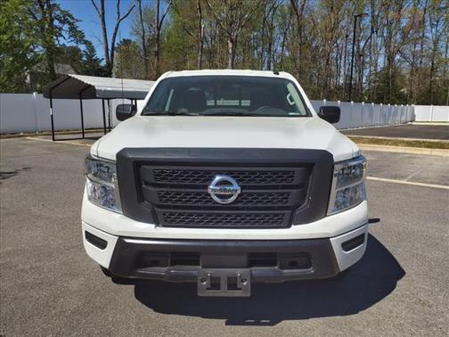 Glacier White 2021 Nissan Titan S