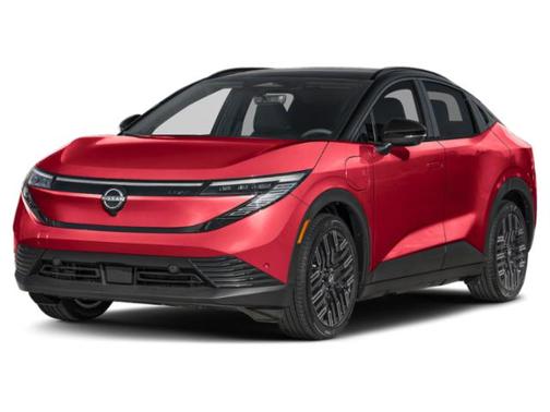 Coulis Red Metallic/Black 2026 Nissan Leaf PLATINUM+