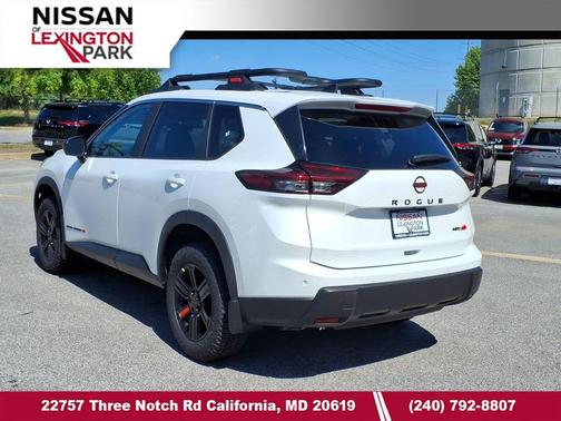 Everest White Pearl Tricoat 2026 Nissan Rogue Rock Creek