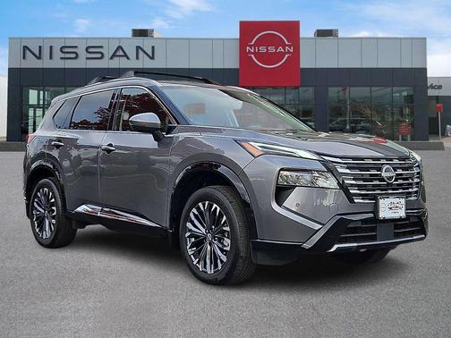 Gun Metallic 2025 Nissan Rogue Platinum
