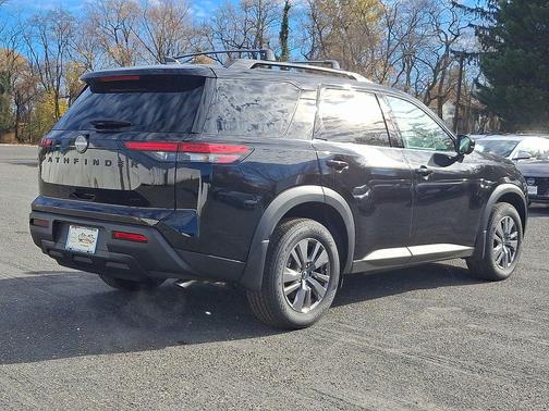 Super Black 2025 Nissan Pathfinder SV 4WD