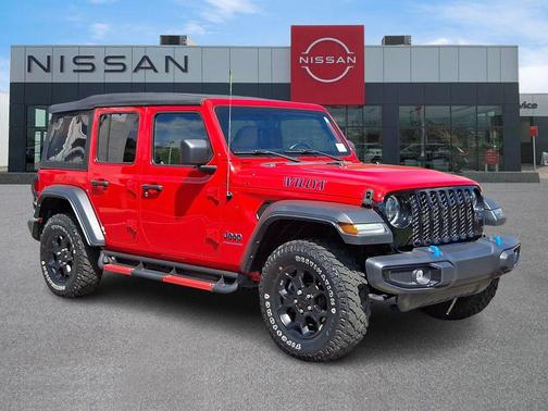 Firecracker Red Clearcoat 2023 Jeep Wrangler 4xe Base