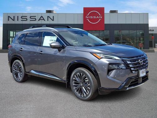 Gun Metallic 2026 Nissan Rogue Platinum