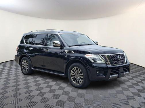 Super Black 2019 Nissan Armada Platinum