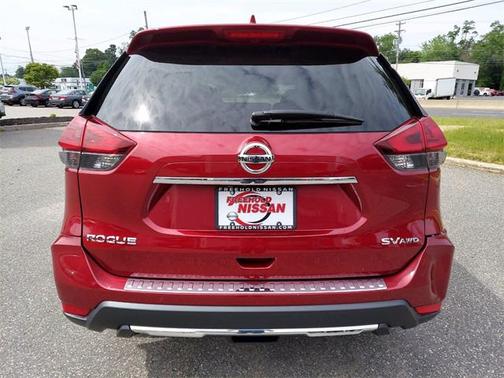Scarlet Ember 2018 Nissan Rogue SV