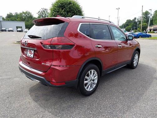 Scarlet Ember 2018 Nissan Rogue SV