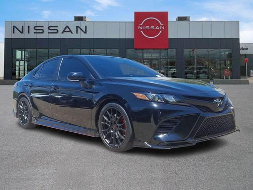 Midnight Black Metallic 2024 Toyota Camry TRD V6