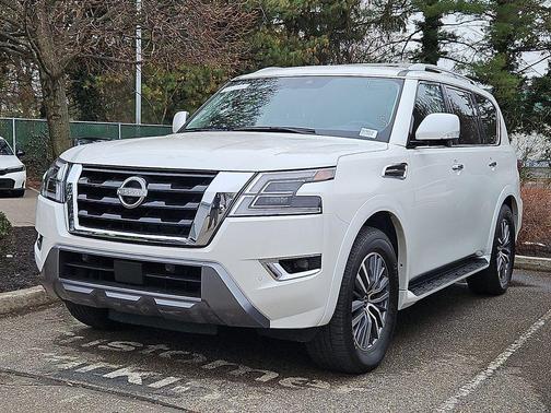 Aspen White Tricoat 2024 Nissan Armada SL 4WD
