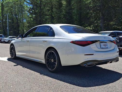 White 2023 Mercedes-Benz S-Class 4MATIC