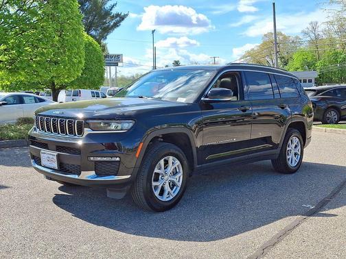 Diamond Black Crystal Pearlcoat 2023 Jeep Grand Cherokee L Limited