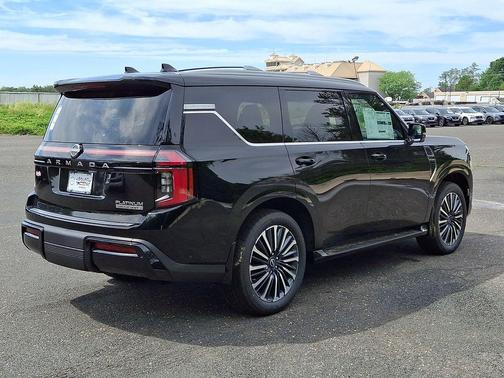 Super Black 2026 Nissan Armada Platinum Reserve