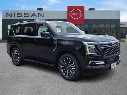 Super Black 2026 Nissan Armada Platinum Reserve