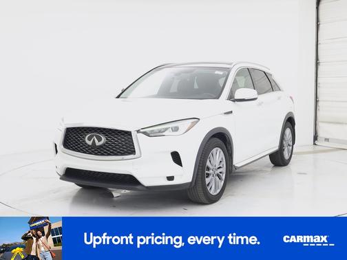 White 2023 INFINITI QX50 Luxe