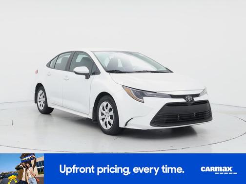 White 2025 Toyota Corolla LE