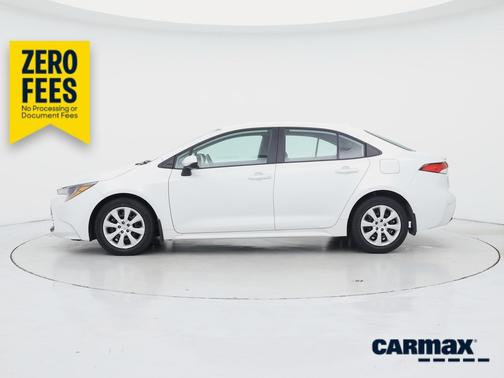 White 2025 Toyota Corolla LE