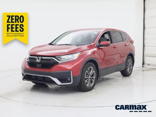 Red 2021 Honda CR-V EX