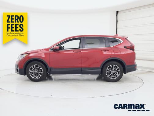 Red 2021 Honda CR-V EX