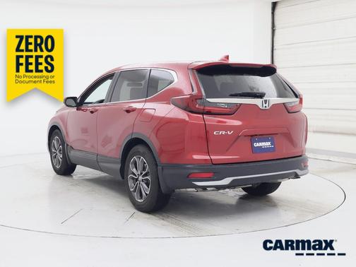 Red 2021 Honda CR-V EX
