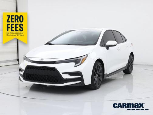 White 2023 Toyota Corolla SE