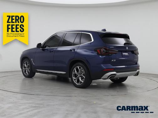 Blue 2022 BMW X3 sDrive30i