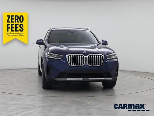 Blue 2022 BMW X3 sDrive30i
