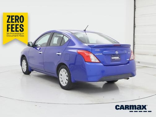 Blue 2016 Nissan Versa SV
