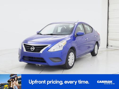 Blue 2016 Nissan Versa SV
