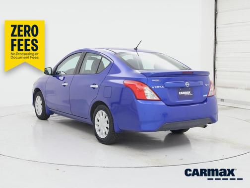 Blue 2016 Nissan Versa SV