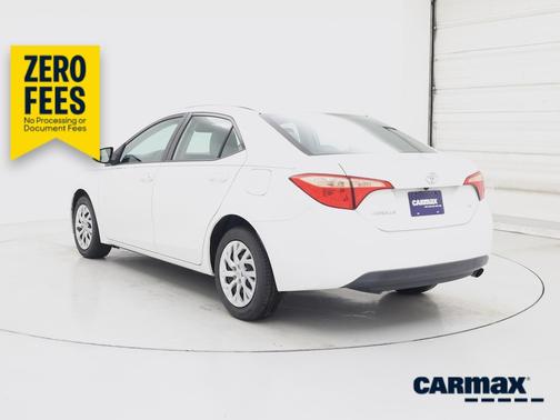 White 2019 Toyota Corolla LE